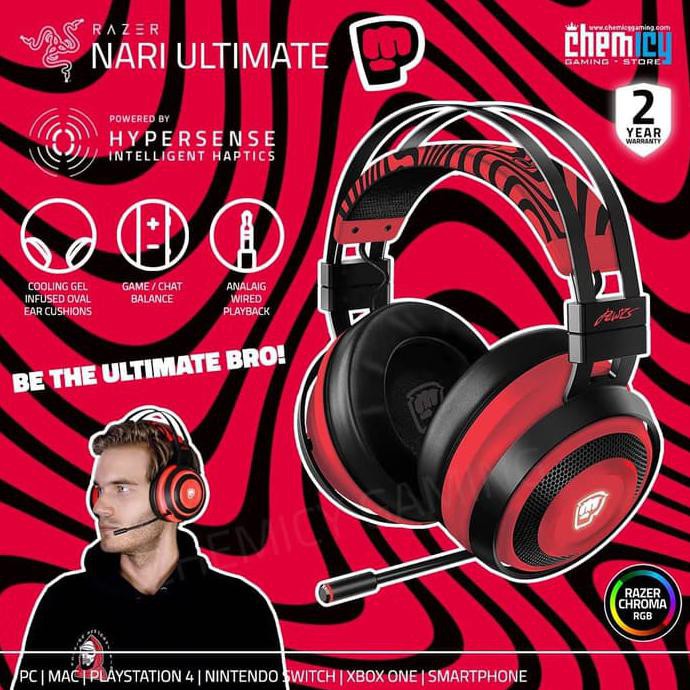 razer nari ultimate pewdiepie