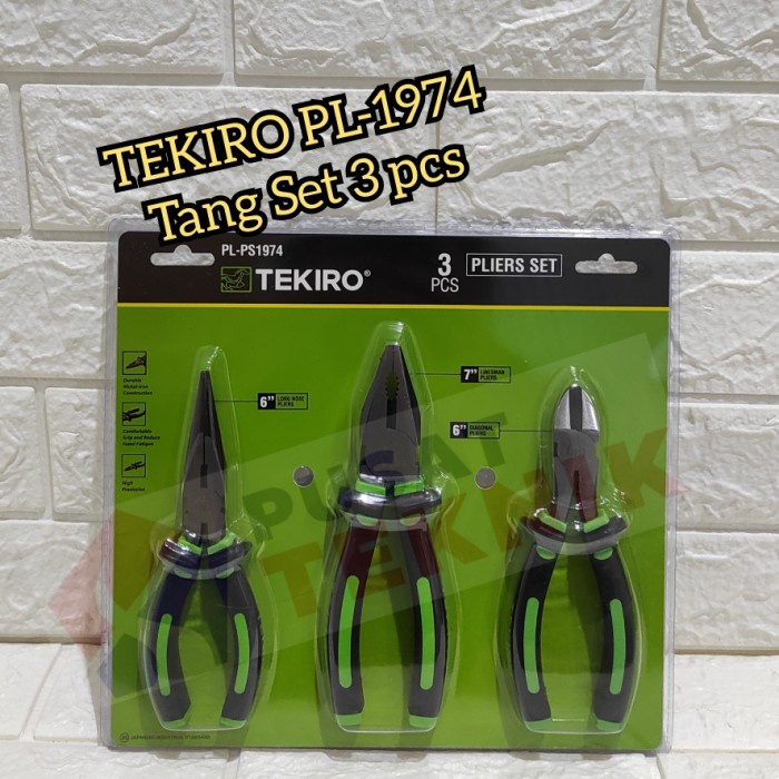 Tang - Paket Tang Tekiro Tang Kombinasi Lancip Potong Tekiro