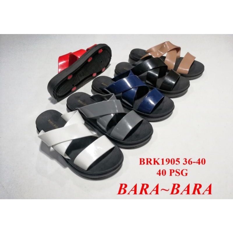 sandal karet wanita bara bara kokop tali polos