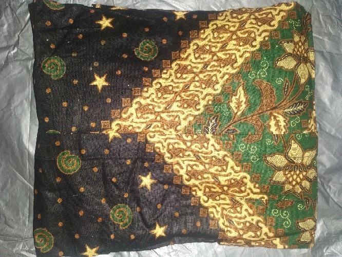 Trolistore Grosir Kemeja Batik Pria Lengan Panjang Motif Bintang Ulir Cowok Seragam Batik Pekalongan