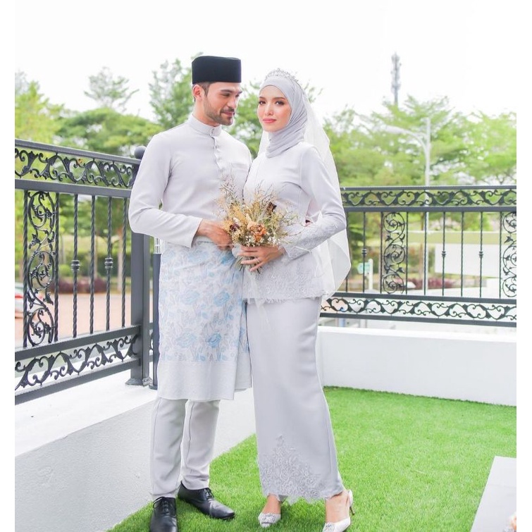 gaun pengantin muslimah Malaysia gaun walimah gaun pengantin simpel gaun akad wedding dress muslimah