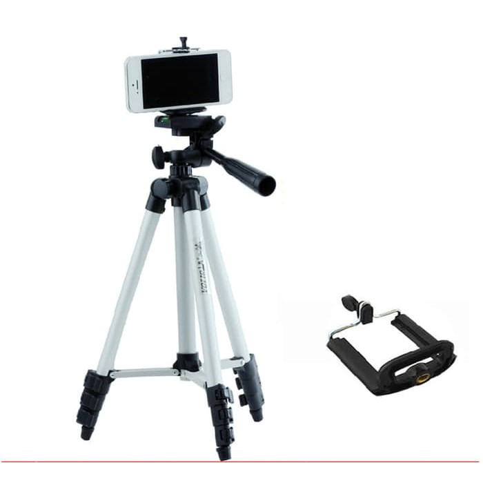 Tripod Plus Holder U JF 3110 Panjang 1Meter Tripod DSLR Gopro Smartphone