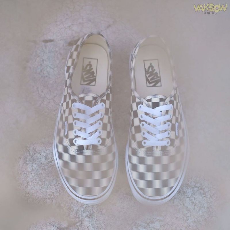 Vans Authentic "Blur Checkerboard"