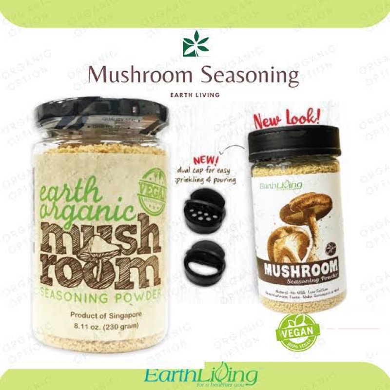 

EARTH ORGANIC Mushroom Seasoning Powder 200g