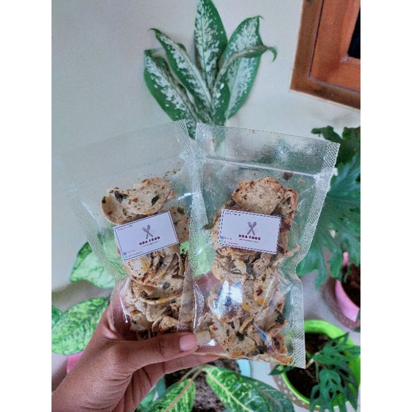 

Basreng kering Daun jeruk Pouch