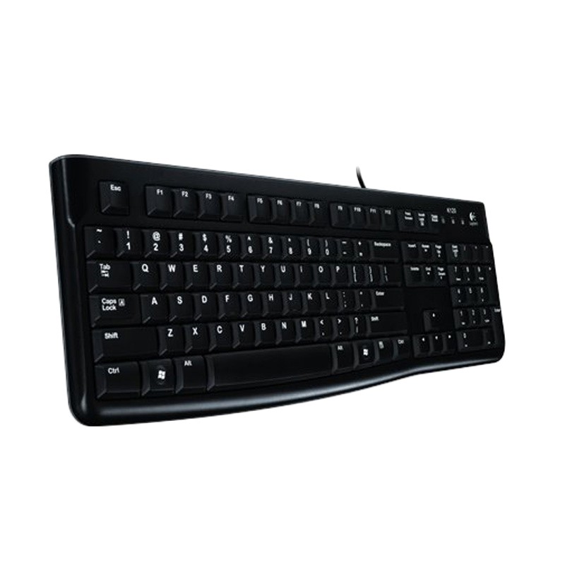 K120 | KEYBOARD USB LOGITECH K120 ORIGINAL RESMI (BLACK)