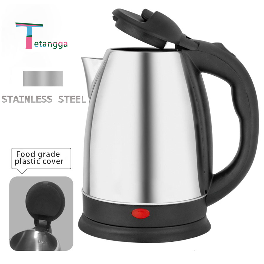 Ketel Listrik / Teko Elektrik /  Pemanas Air Pembuat Kopi Teh Stainless Steel Kettle High Capacity