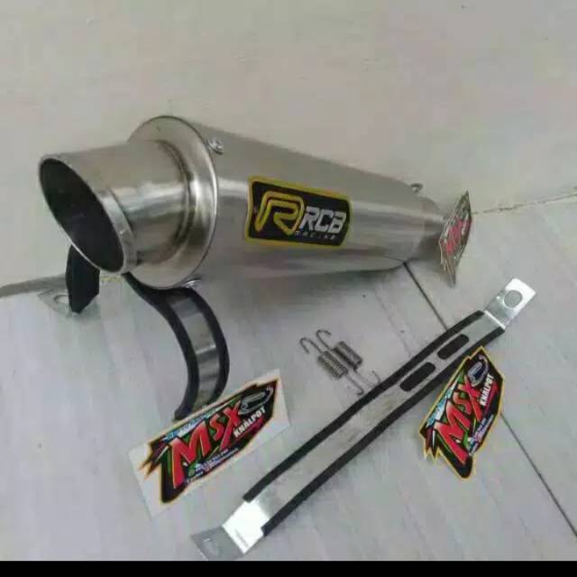 Tabung knalpot racing RCB D50
