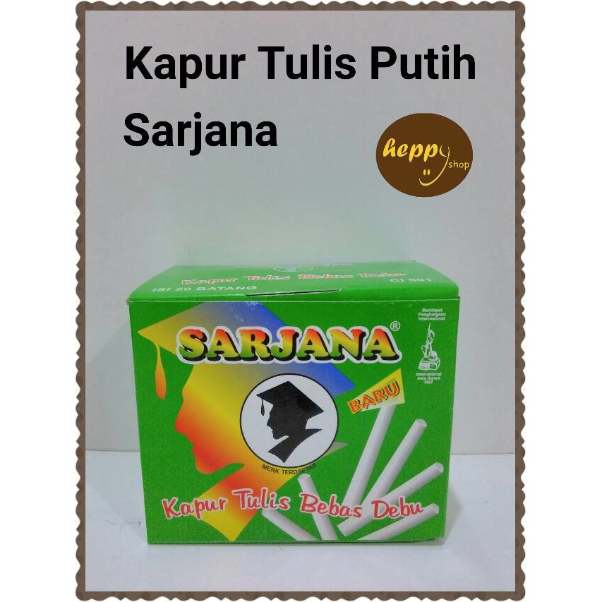 

Dijual Kapur Tulis Putih Sarjana Murah