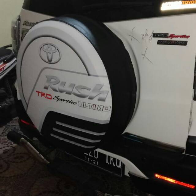 Cover ban serep mobil Rush Ultimo stock ada