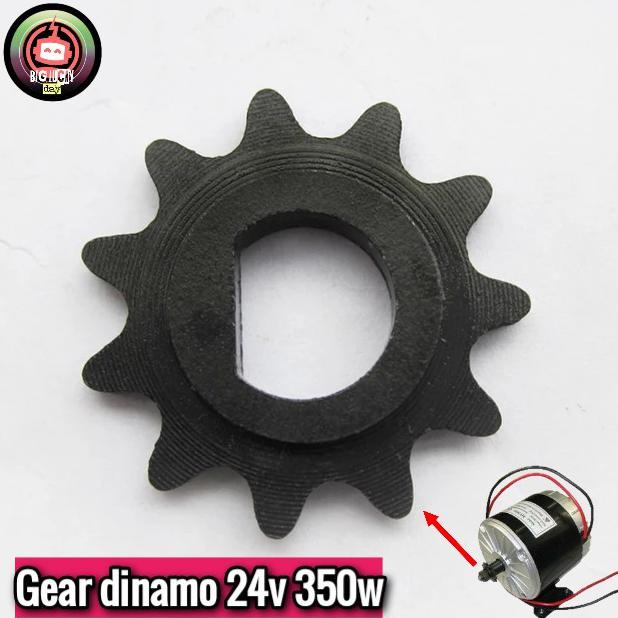 Open Ds] Gear Dinamo 24V 350W My1016 Skuter Mr.Jackie S899 Scoopy Gir Kecil Dc