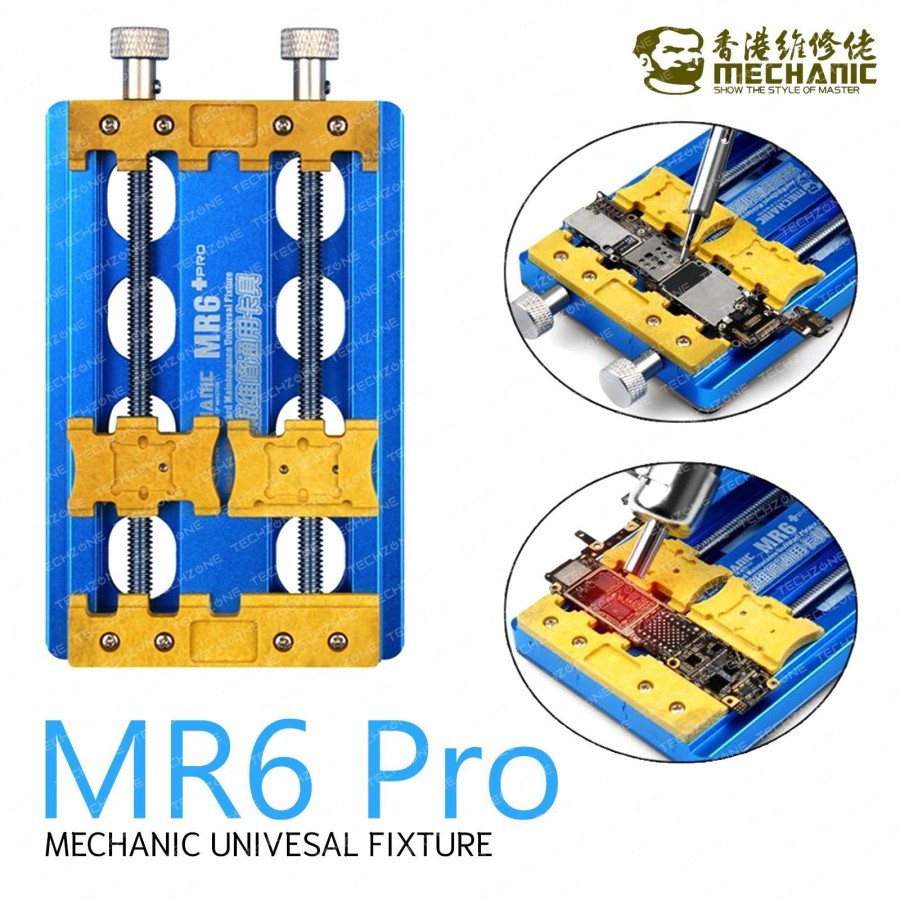 Original Mechanic MR6 PRO Universal Double Shaft Ragum Jepit PCB