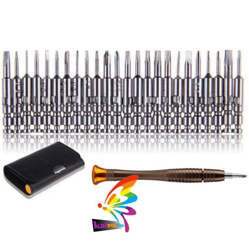 Taffware Obeng Reparasi Torx Set 25 in 1 Obeng Multifungsi