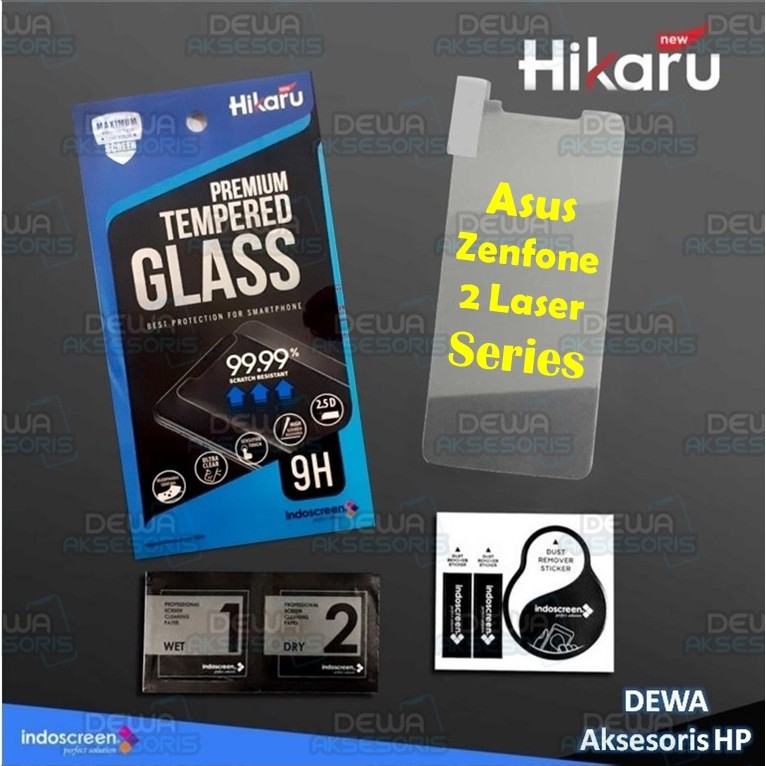 Tempered Glass Asus Zenfone 2 Laser ZE500KL ZE500KG ZE550KL ZE551KL ZE601KL ZE600KL Hikaru Premium