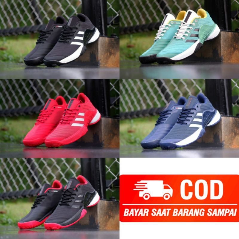Sepatu Tenis Adidas Baricade Pria Grade Ori Quality Vietnam Termurah & Terlaris