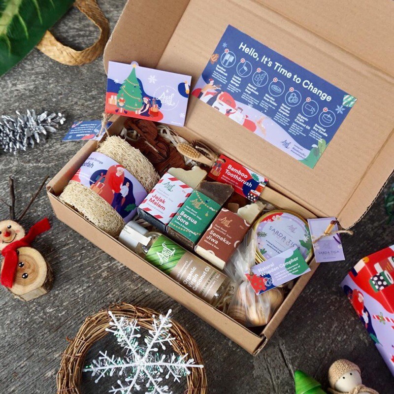 Hampers Natal Premium | Christmas Hampers Natural Handmade | Hadiah