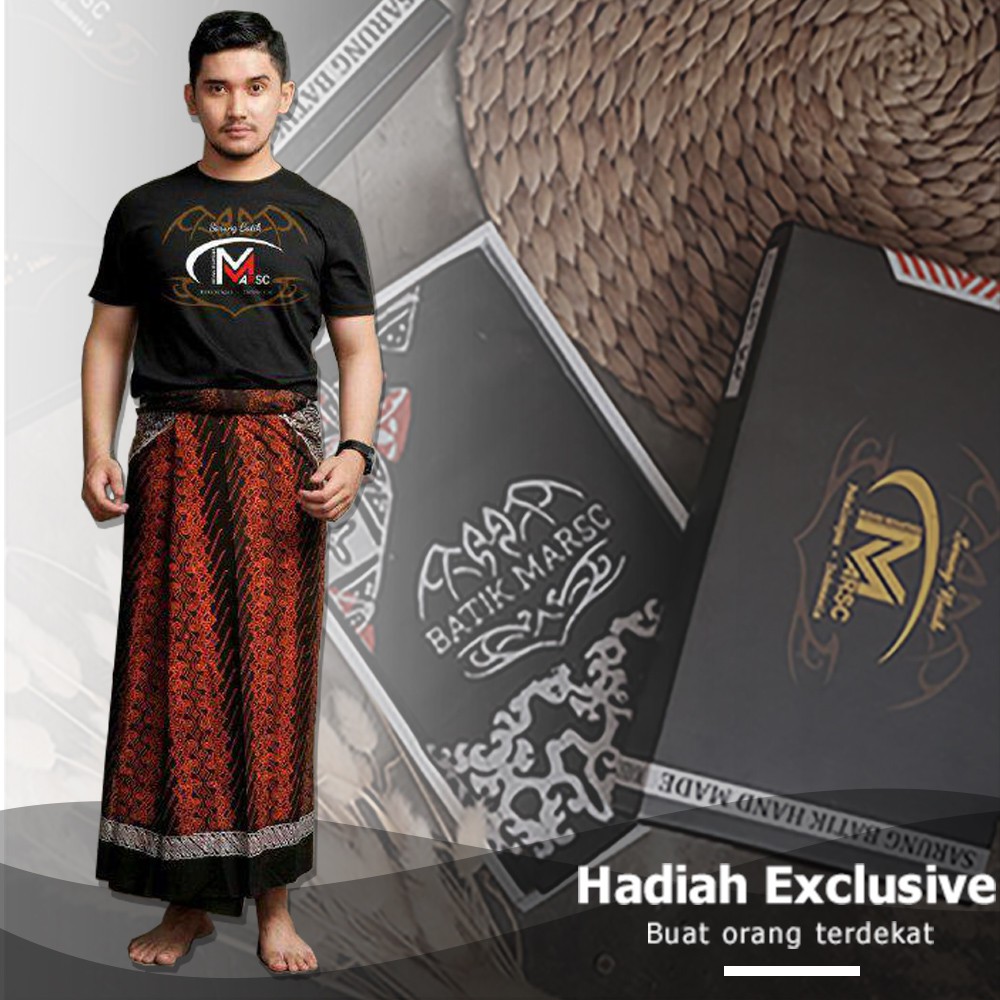 Sarung Batik Pria | Sarung Batik Wayang | Sarung Batik Lukis
