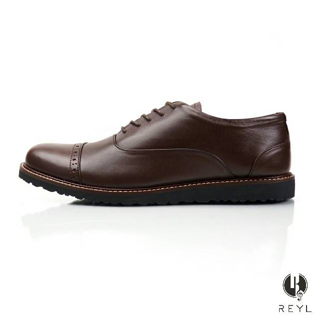 REYLMAN JAZZ Sepatu Pantofel Pria Kulit Asli Pentofel Formal Oxford Kerja Kantor Casual Pesta Kondangan Pantopel Flat Big Size