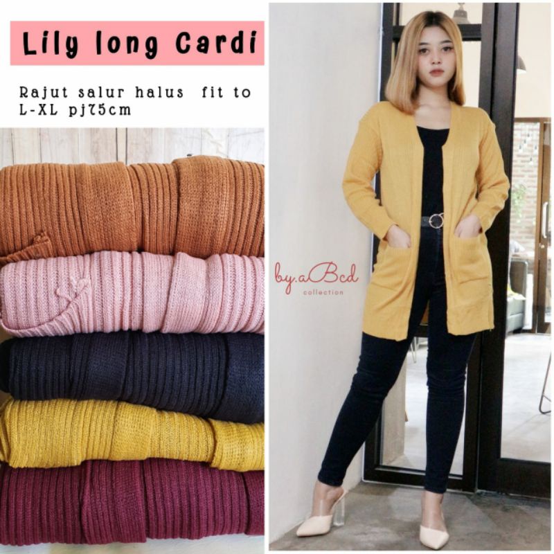 

Lili longcardy / abcd label