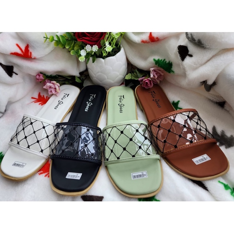 SANDAL SELOP WANITA JALA MIKA CANTIK SANDAL RUMAH FM-06