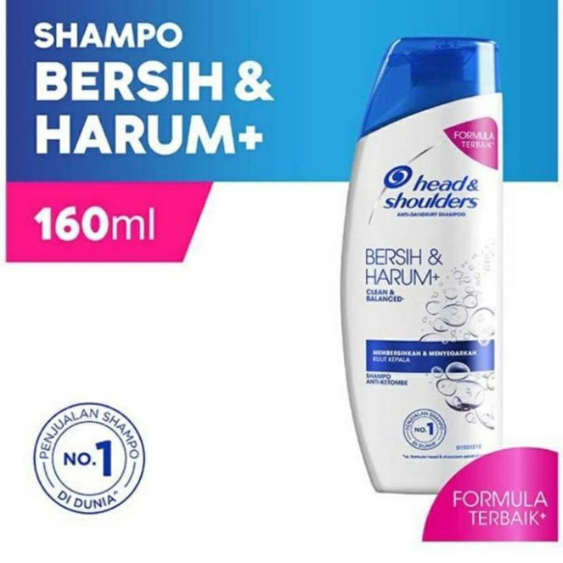 Head & shoulders shampoo 160 ml