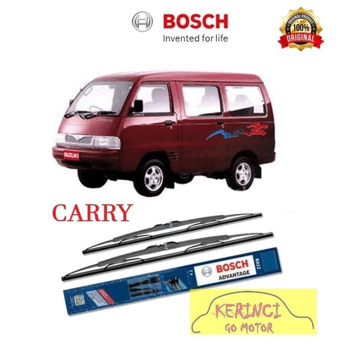 WIPER SUZUKI CARRY BOSCH ADVANTAGE 17&quot; &amp; 17&quot; SEPASANG WIPER SUZUKI