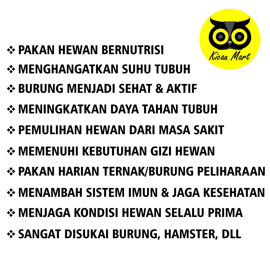 BIJI LINSEED PILIHAN FLAXSEED NATURAL BROWN LIN SEED PAKAN BURUNG KENARI FINCH LOVEBIRD LINSRF