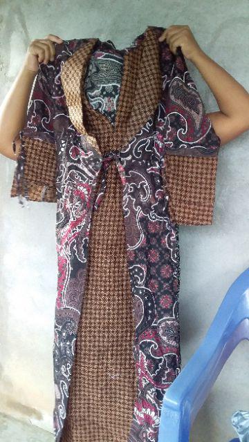 Maura Couple - Sania Ruflle Batik Couple Ori Ndoro Jowi Garansi Termurah Shopee - Modern Batik Solo