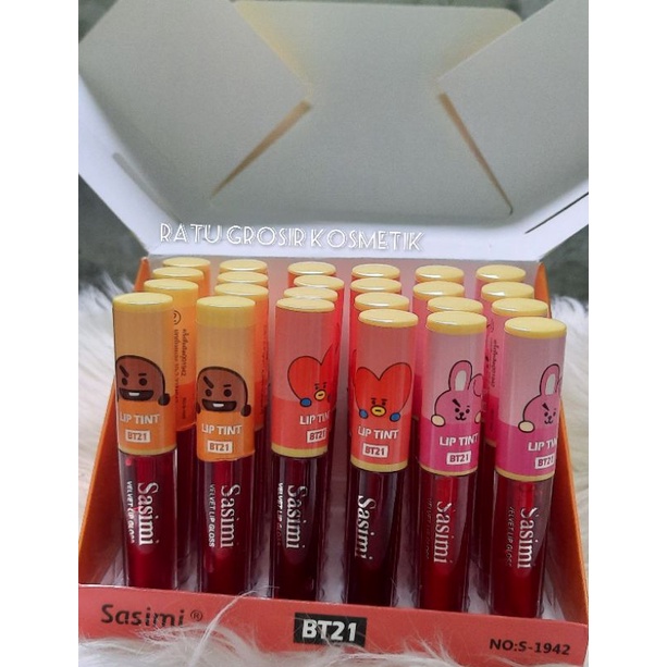 ECER!!!LIPTINT SASIMI BT21 MOISTURIZING&amp;LIQUID NO.S-1942