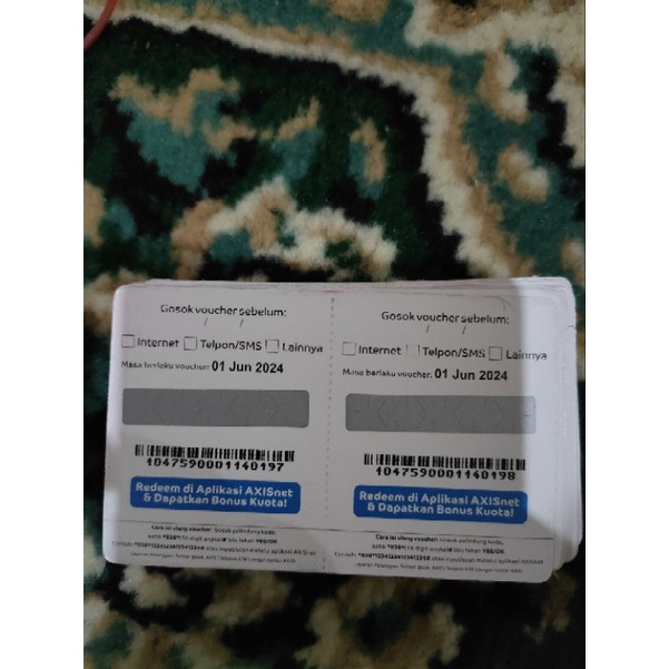 voucher axis