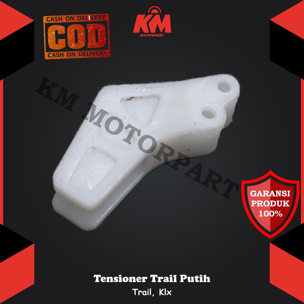 Tensioner Rantai Motor Trail Klx Stabilizer Rantai Putih