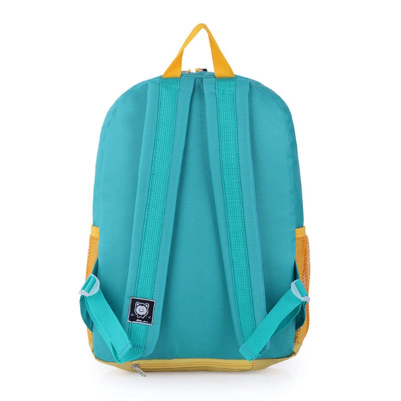 Tas Backpack Anak Cowok Terbaru Warna Tosca Kombinasi | Tas Ransel Anak Laki | Tas Gendong Anak Sekolah Premium Material