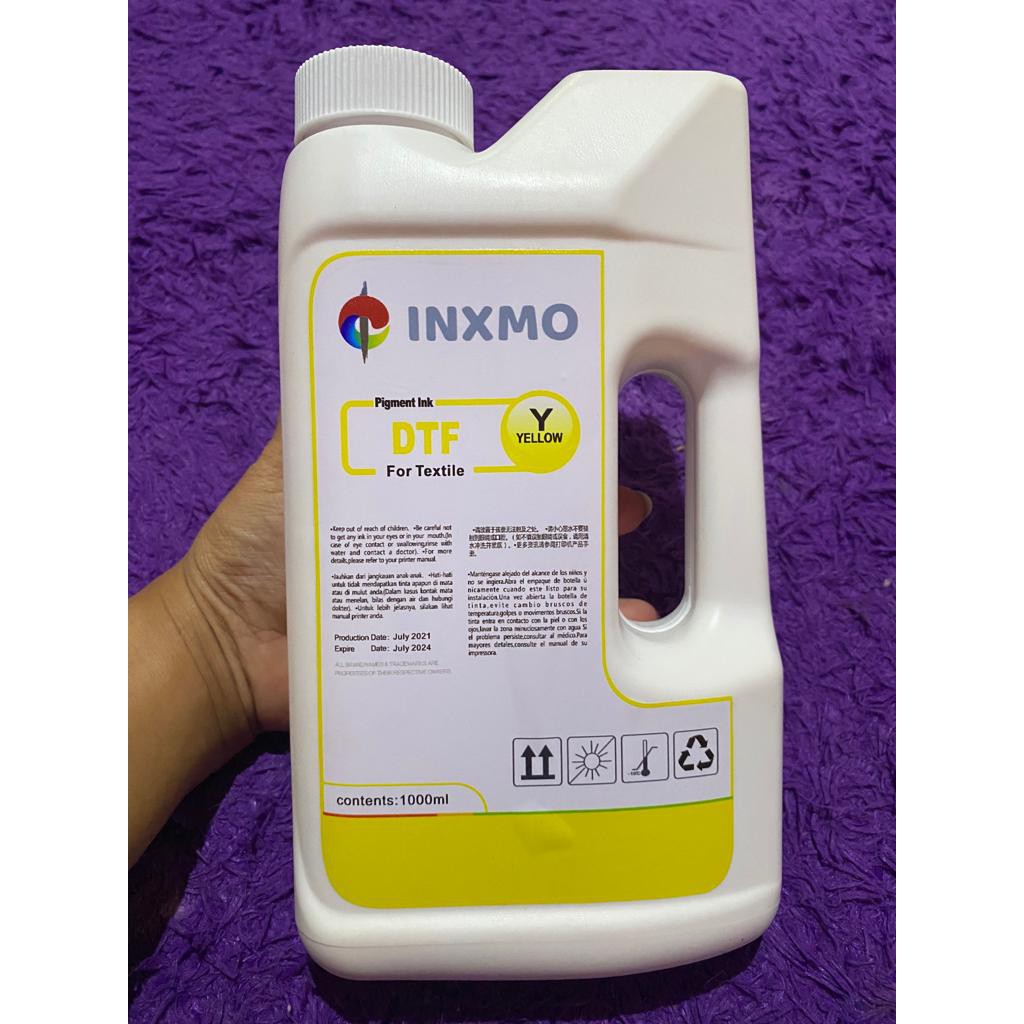 DTF Ink Inxmo Yellow 1 Liter