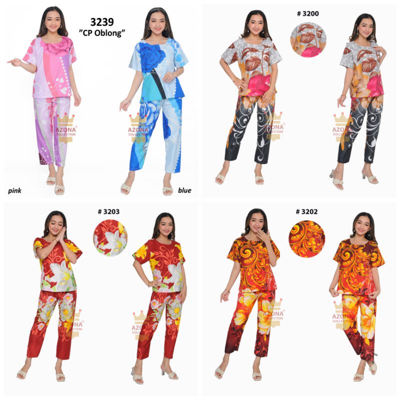 Dtree . baju tidur piyama dewasa cp motif bunga tulip new / baju tidur dewasa katun eropa