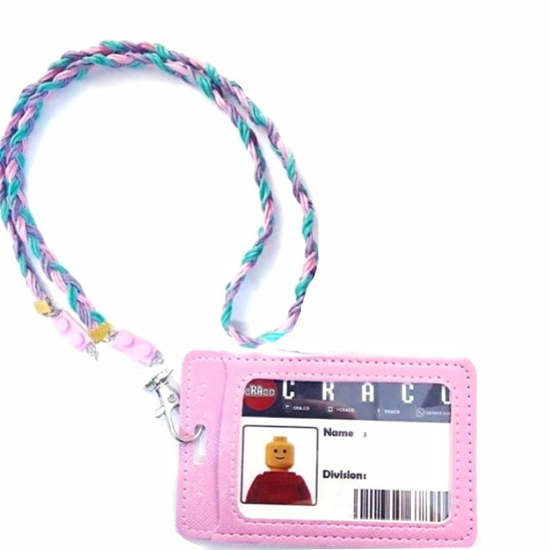 

tali id card name tag lanyard kalung gantungan id card