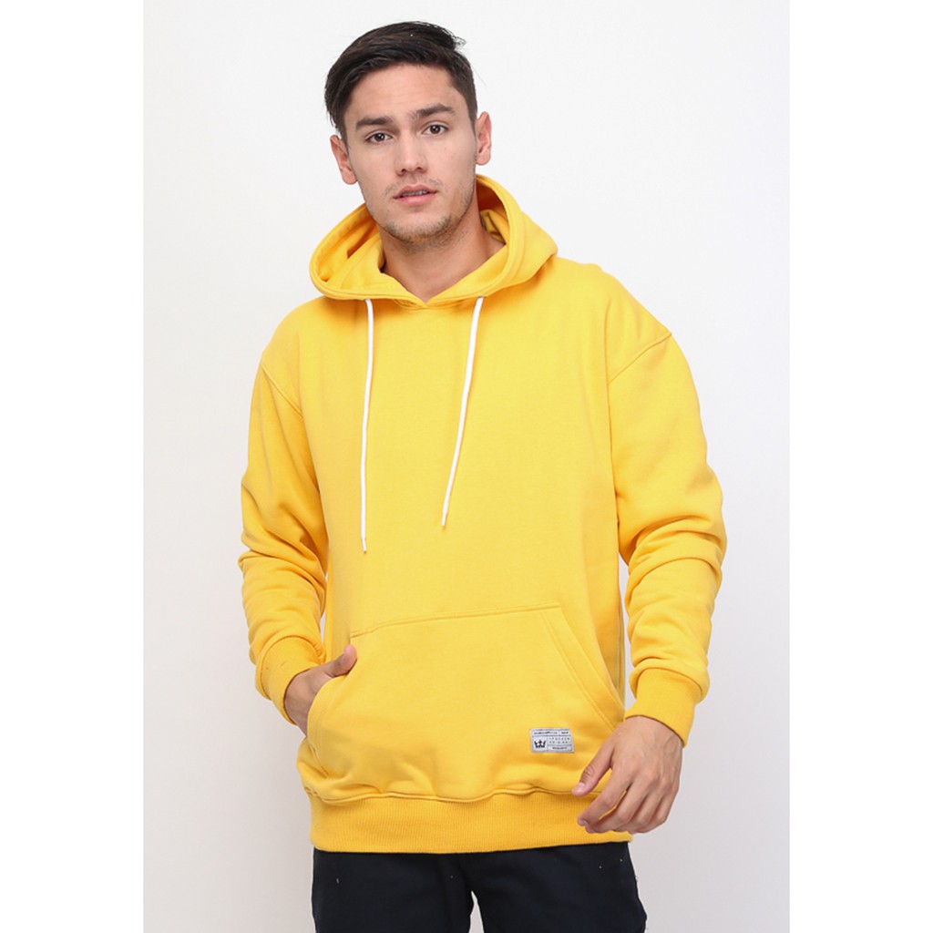 

17Seven Original Sweater Hoodie Jumper Polos Pria 003-Basic-Yellow