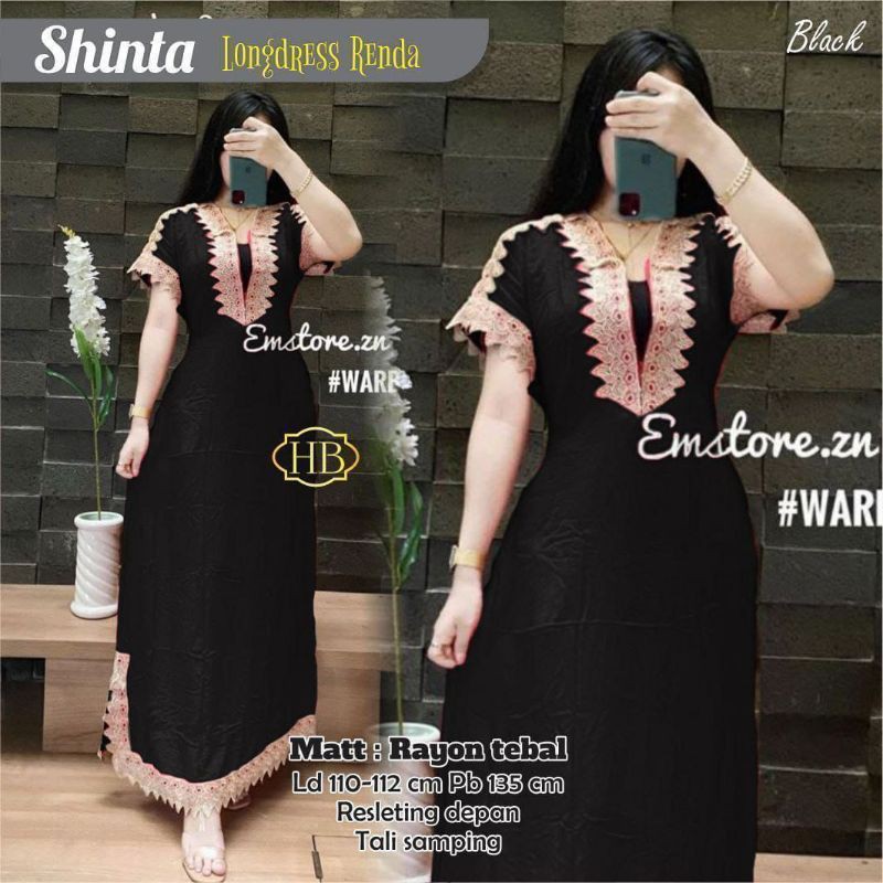 Daster Arab Shinta | Daster Arabian Renda Rayon Super 8454 Grade A Busui / Daster Kekinian