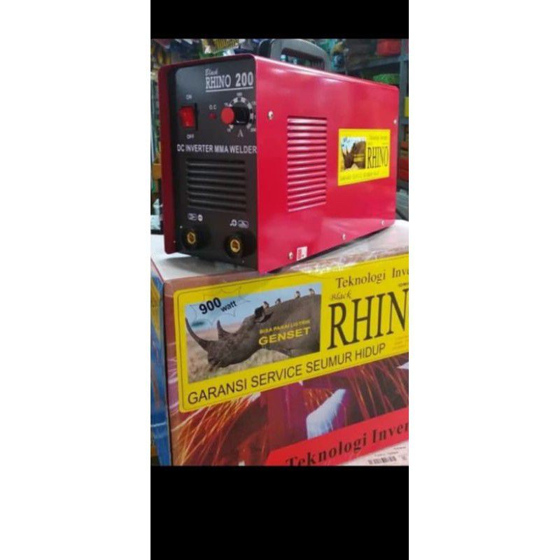 Mesin Las Listrik MMA 200A/ Trafo Las Rhino 200A
