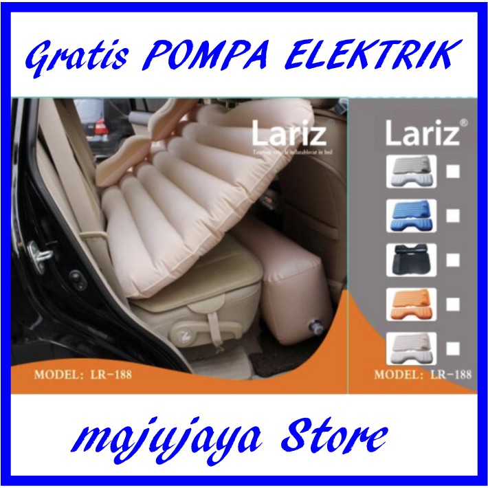 Kasur Mobil Matras LARIZ, Matras Mobil Kasur Angin Outdoor Indoor Untuk Avanza Agya, Sedan, SUV BriO