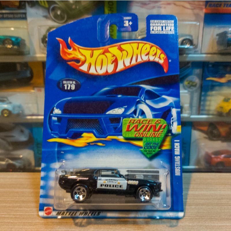 HOT WHEELS MISTANG MACH I POLICE