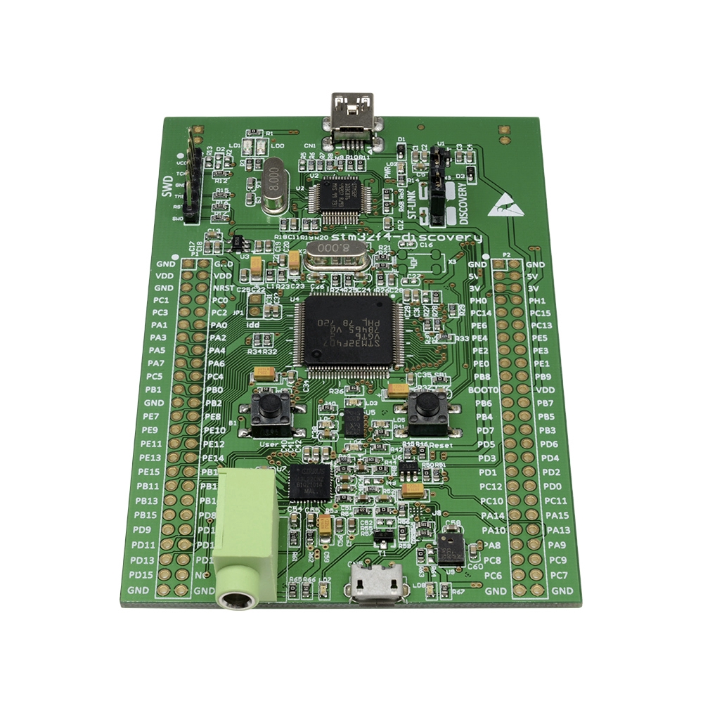 Stm32F4 Discovery Stm32F407 Cortex-M4 Papan Modul Pengembangan St-Link V2