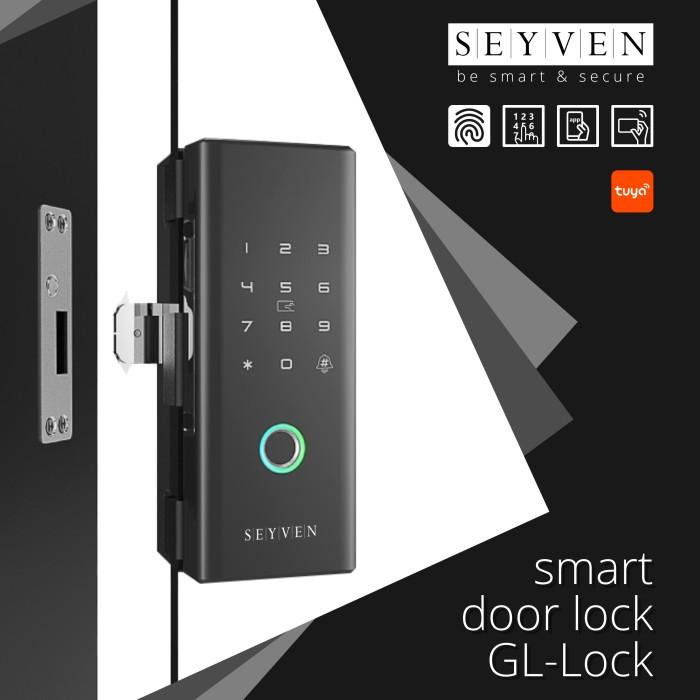 Smart Lock Pintu Kaca Sliding Pintu Geser With App Smart Door Lock