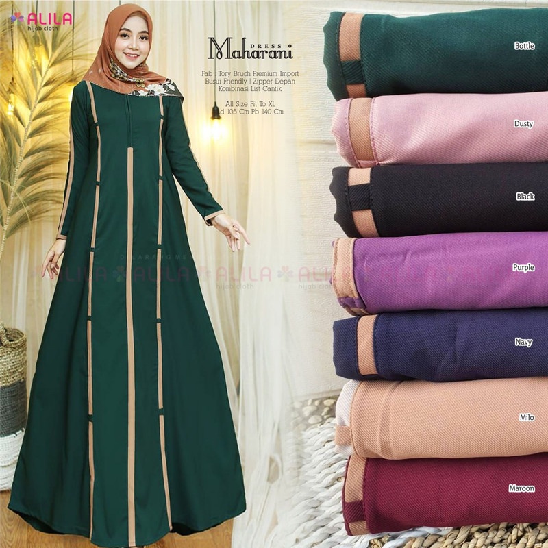 Gamis Busui Polos maharani dress By Alila Hijab