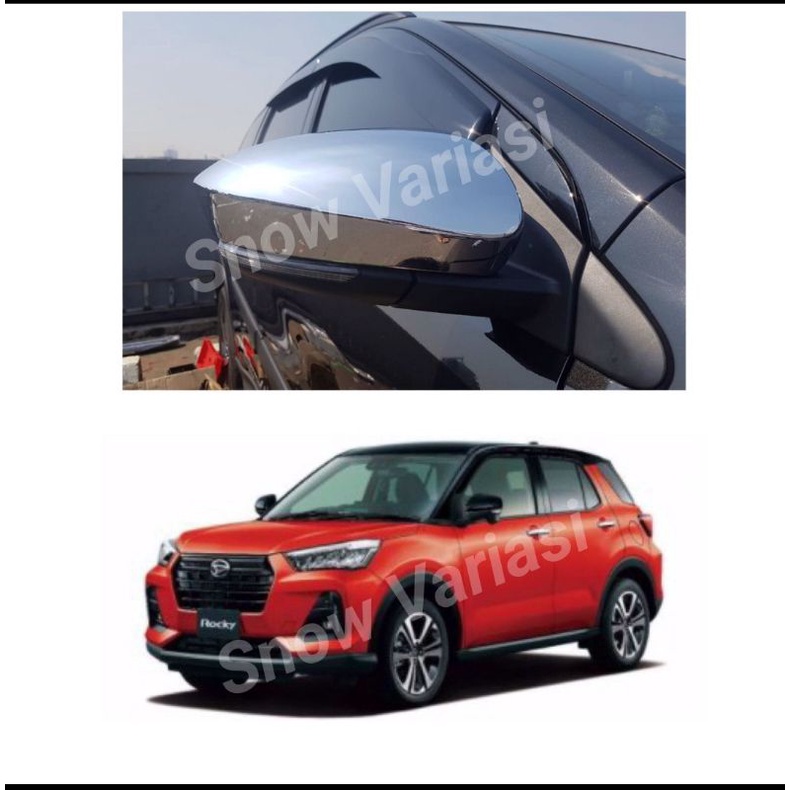 Cover spion rocky 2021 mirror cover chrome jsl