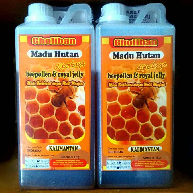 

Madu Hutan Kalimantan Gholiban Plus Bee Pollen Dan Royal Jelly 1 Kg