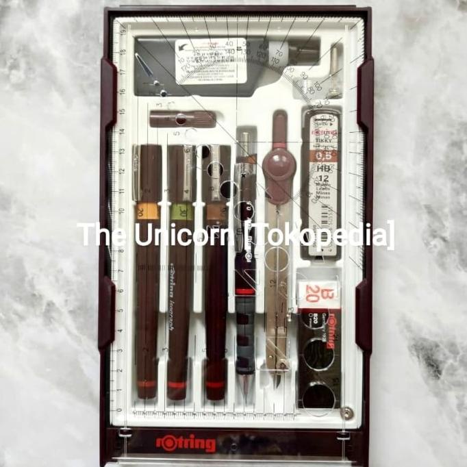 

Rotring Isograph Set/ College Set 0.2/0.3/0.5 MM