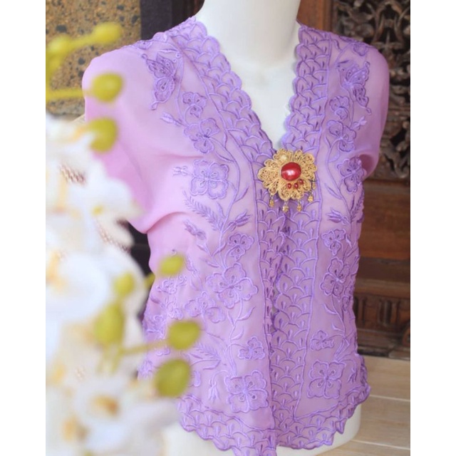 Kain kebaya bordir cleopatra versi 2