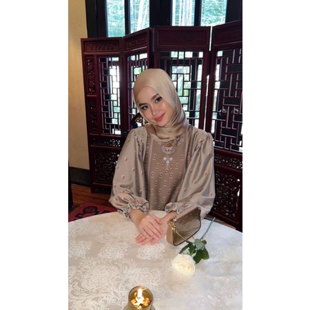 [READY L/XL] Madeena Gold MADEENA SIGNATURE DRESS HAIDEEORLIN TDK BUSUI