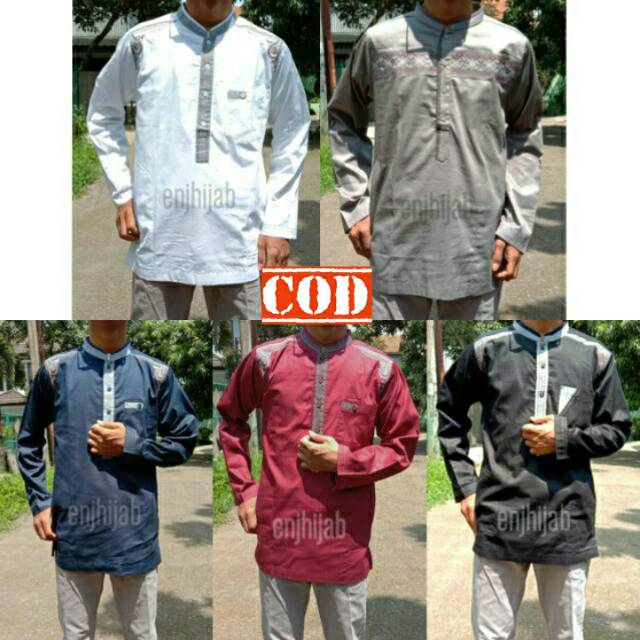 BAJU KOKO DEWASA AL_HADJ LENGAN PANJANG