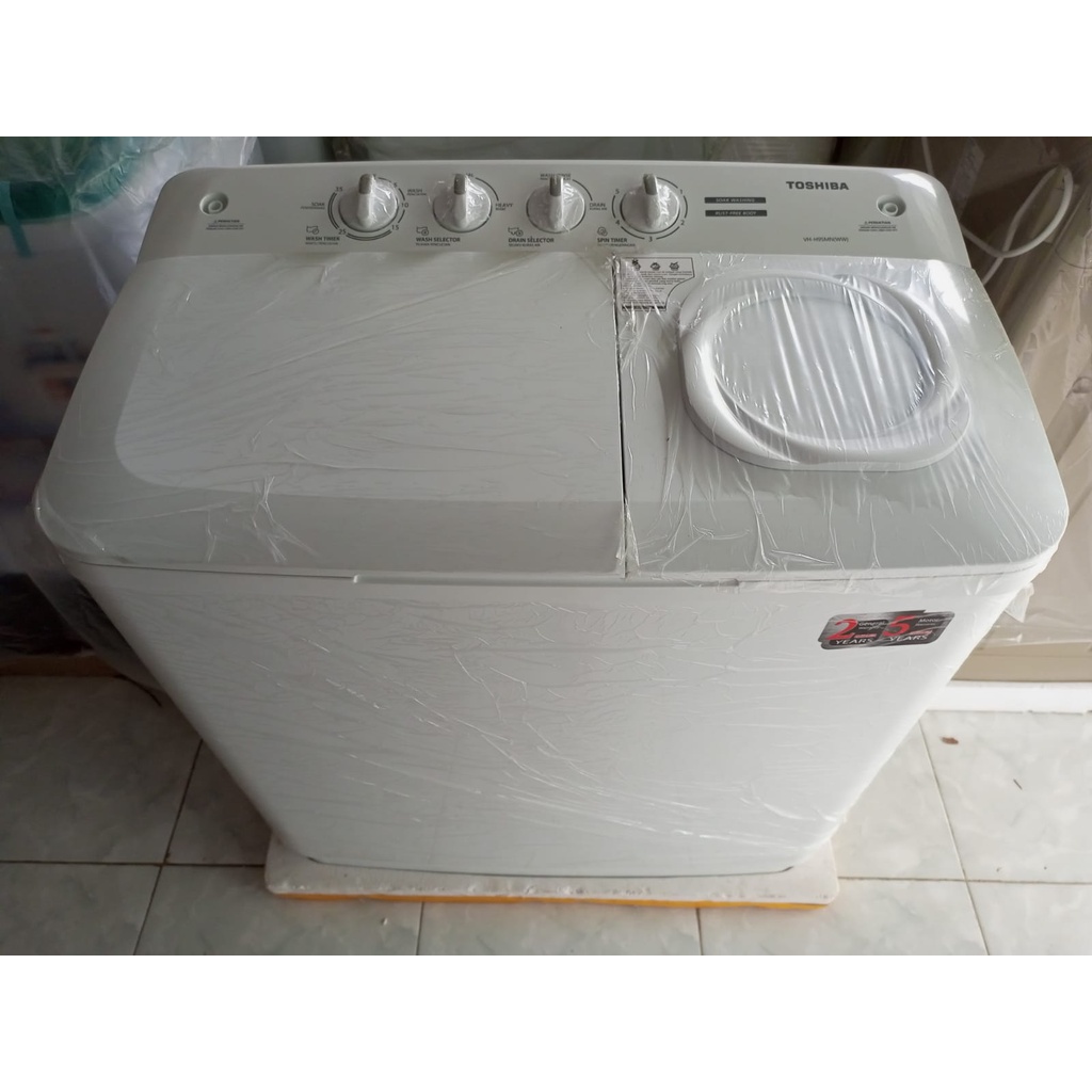 Mesin Cuci Toshiba 9.5kg 2Tabung vh-h95mn-ww
